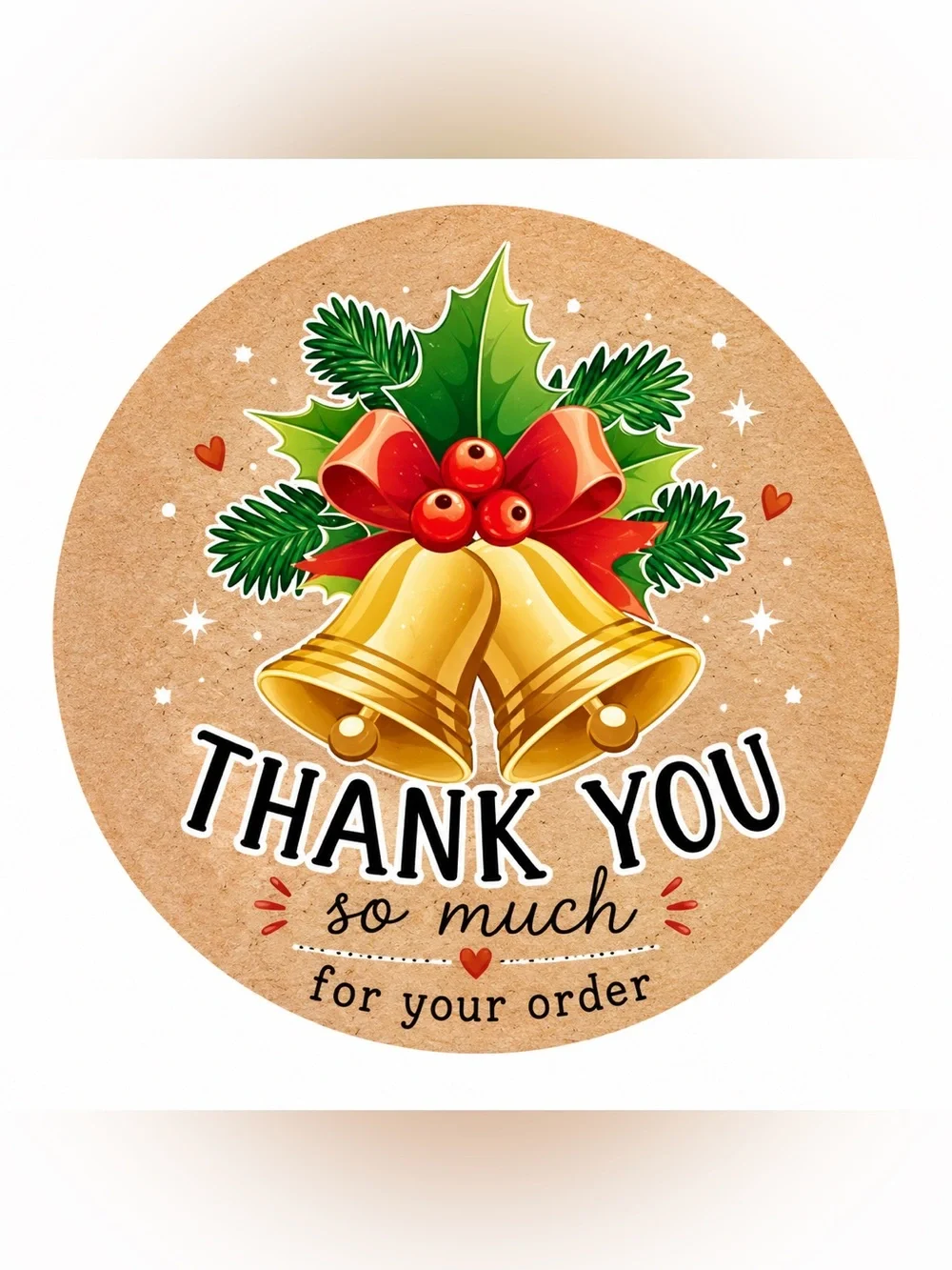 125PC Shipping Bundle - 25 Poly Mailers & 100 Thank You Stickers